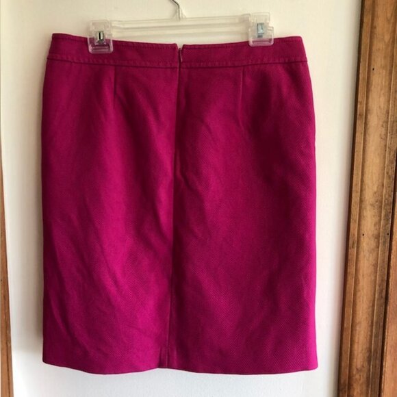 TALBOTS Gold Button Accent A Line Skirt with Pockets Lined 10P - Picture 7 of 15